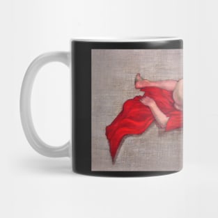 Female Nude with Apple ~oil painting Mug